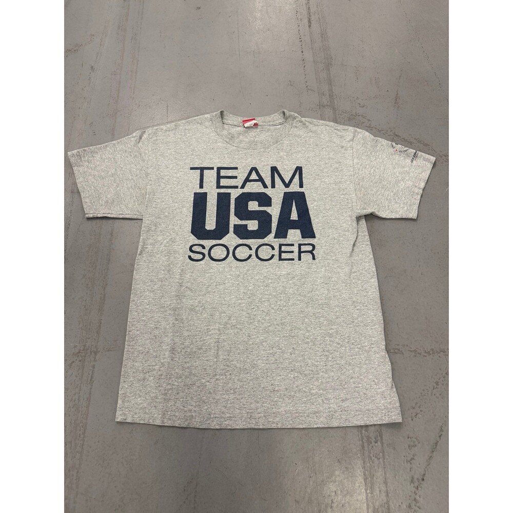 Team USA Soccer Men’s Grey Tee Size Medium